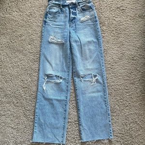 Hidden wide leg jeans